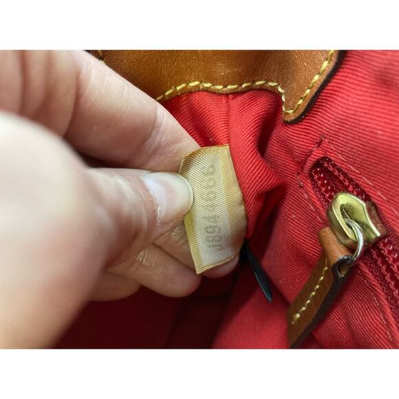 DOONEY & BOURKE SMALL WINE CANVAS CROSSBODY BAG (ASIS) - Picture 9 of 15